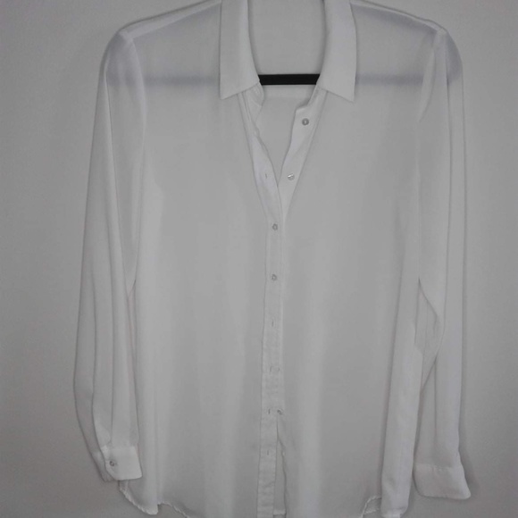 mango white suit blouse size S - Picture 2 of 6